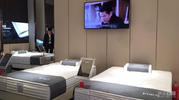 顾家床垫亮相上海国际酒店用品博览会，床上运动会吸睛无数