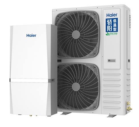 海尔空气能热泵：低温型“骄阳”产品