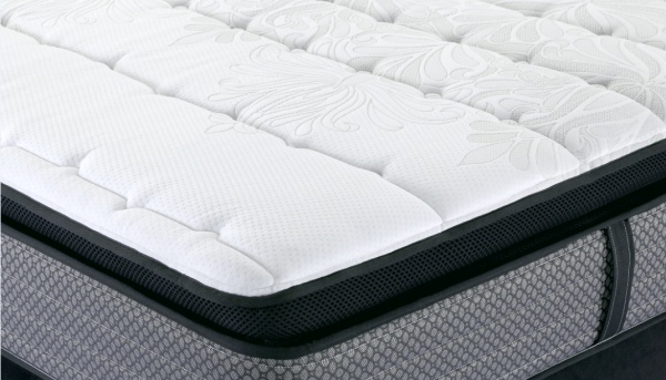 丝涟床垫部分采用功能性面料设计与优质舒适垫料