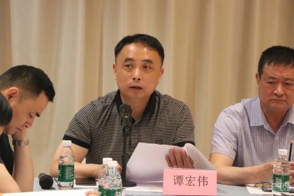 中国实木地板联盟秘书长谭宏伟先生 做2019年-2020年工作总结及工作规划