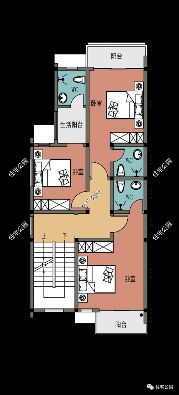 临街建栋6×13米的农村房，既能开店还能出租！