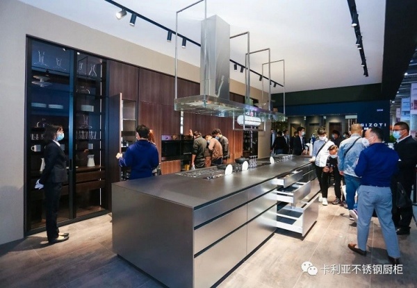 创新设计不止步，卡利亚不锈钢橱柜2020广州设计周圆满成功