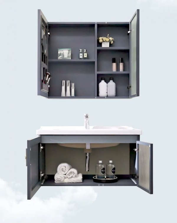 联塑简·尚系列浴室柜：简约美学，唤醒质感新生活