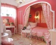 美丽公主房 粉色墙面扮柔美闺房