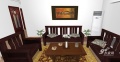 图赏：中式风格实木沙发的居室搭配原创