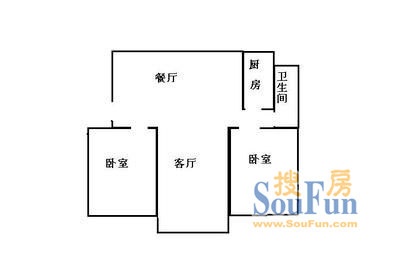 苏州跨塘二室二厅96平方面积的房子改为3个房间怎么改？有图片，